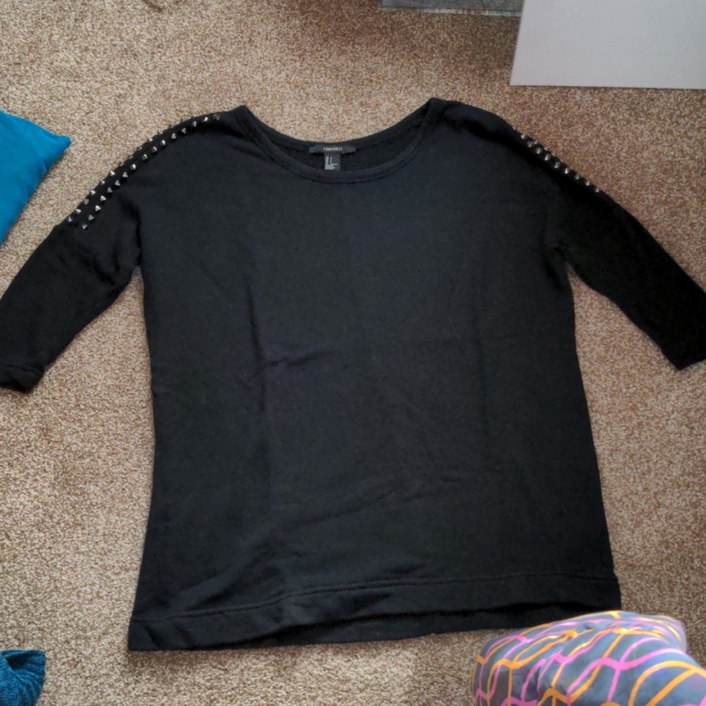 Black sweater